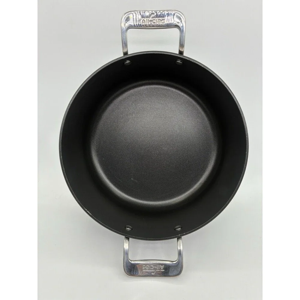 All-Clad Hard-Anodized Nonstick 7Qt/6.6L Soup Pot with Lid All Clad Metalcrafted